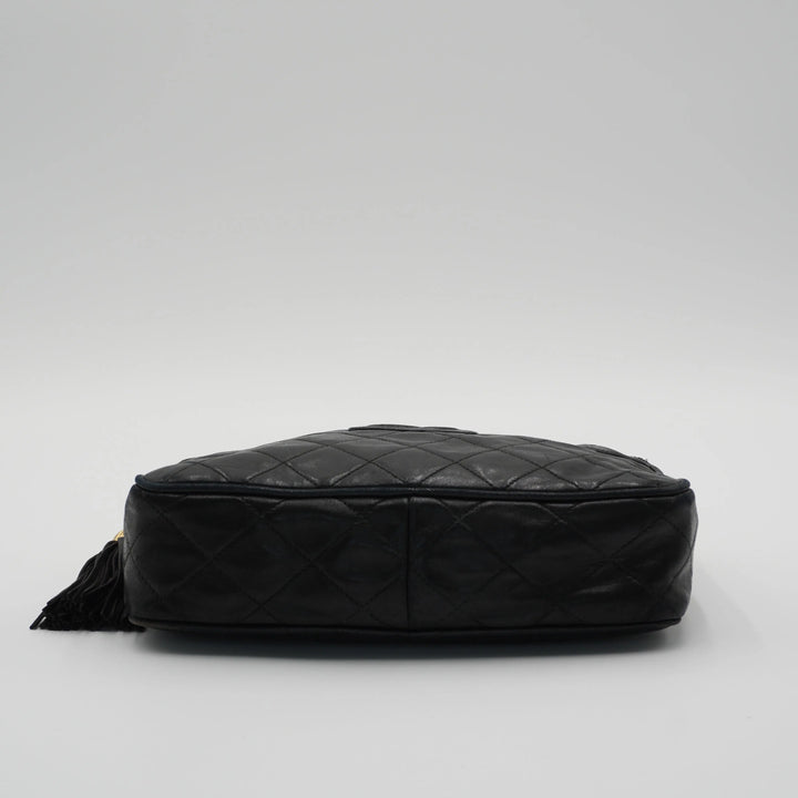 CHANEL Quilted Tassel Camera Crossbody Bag CHANEL