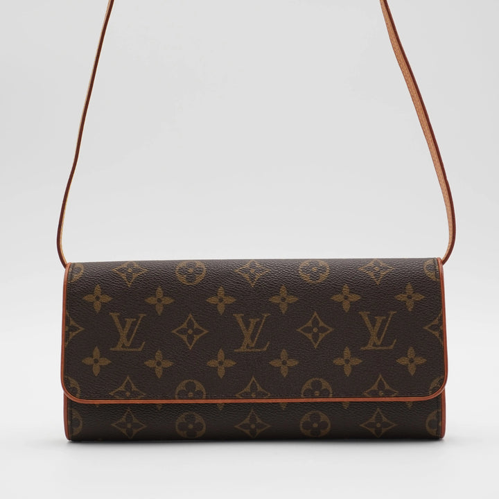 LOUIS VUITTON Monogram Pochette Twin GM LOUIS VUITTON