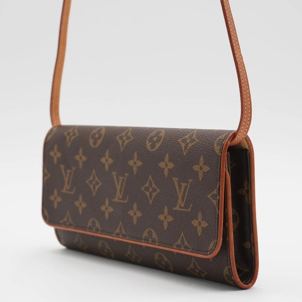 LOUIS VUITTON Monogram Pochette Twin GM LOUIS VUITTON