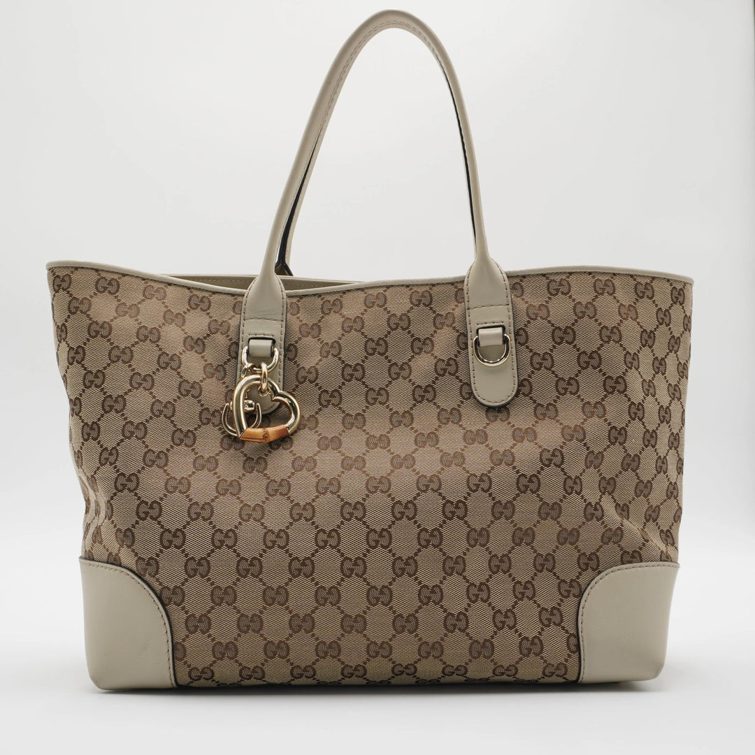 Gucci GG Canvas Heartbit Tote Bag GUCCI