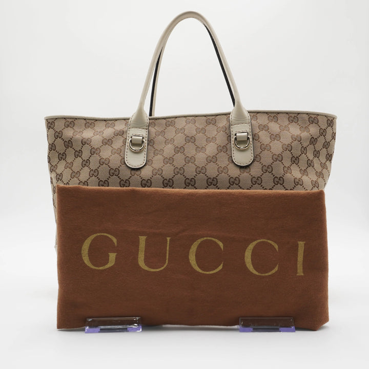 Gucci GG Canvas Heartbit Tote Bag GUCCI