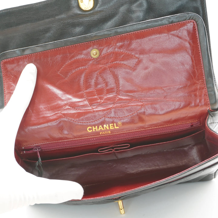 CHANEL Paris Limited Edition Two-Tone CC Logo Double Flap Bag - Fair CHANEL