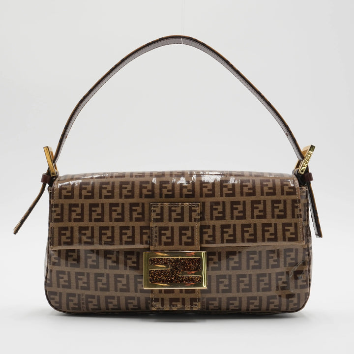 Fendi Vinyl Canvas Baguette Bag FENDI