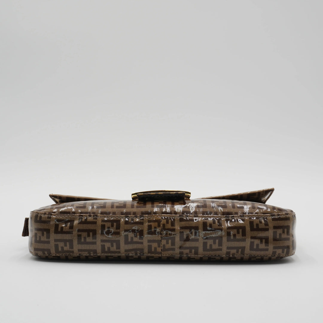 Fendi Vinyl Canvas Baguette Bag FENDI