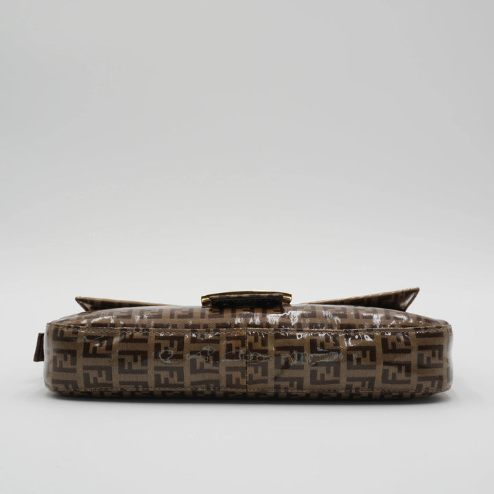 Fendi Vinyl Canvas Baguette Bag FENDI