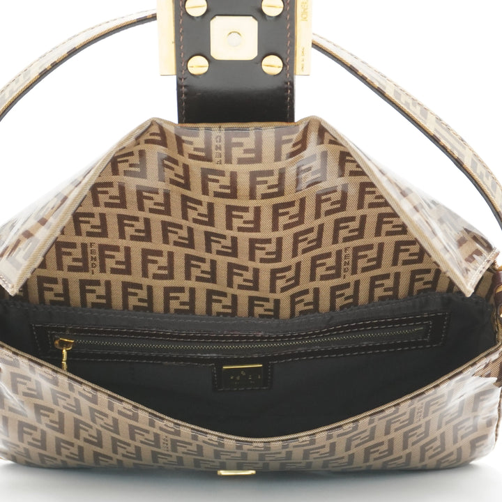 Fendi Vinyl Canvas Baguette Bag FENDI