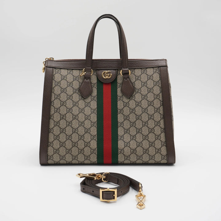 Gucci GG Canvas Ophidia Tote Bag GUCCI