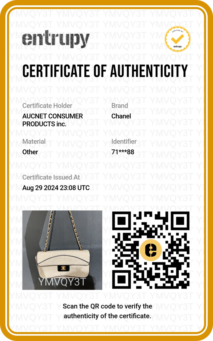 CHANEL Cream Fabric East West Flap Bag - BAGPHIC