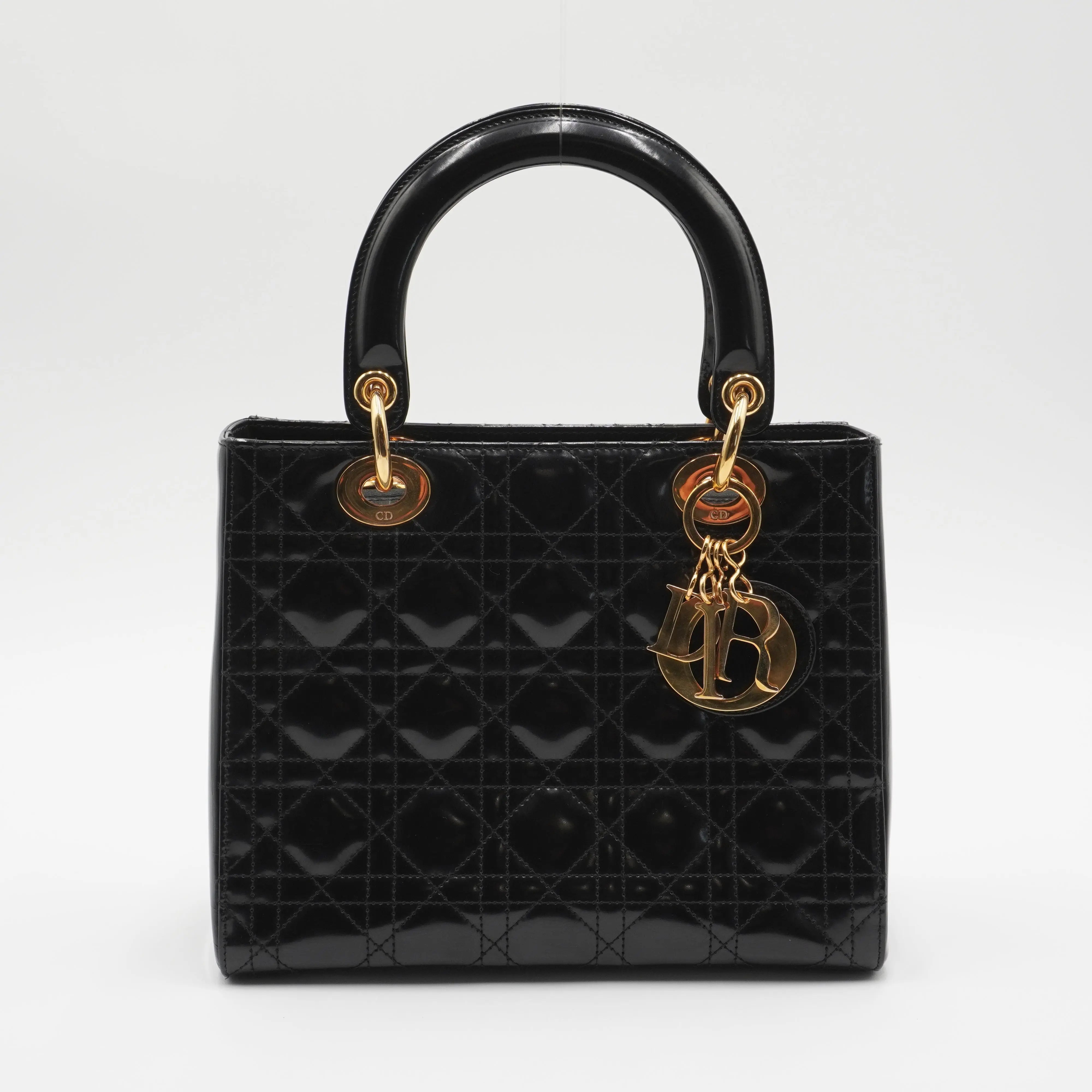 【エレガント】DIOR ショルダーバッグ ラムスキン VIPセール】DIOR ミスデイジー ミニバッグ 黒 ラムスキン (Dior