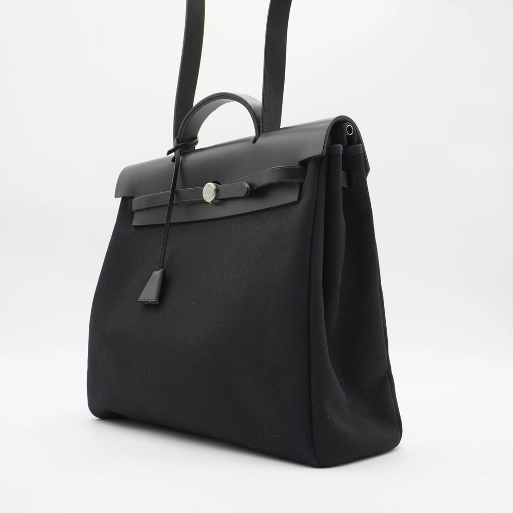 HERMES Black Herbag HERMES