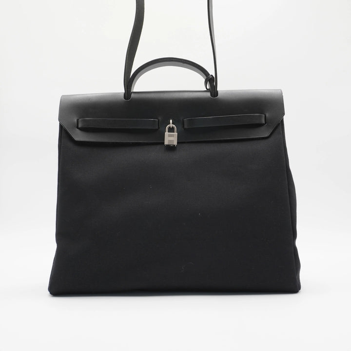 HERMES Black Herbag HERMES