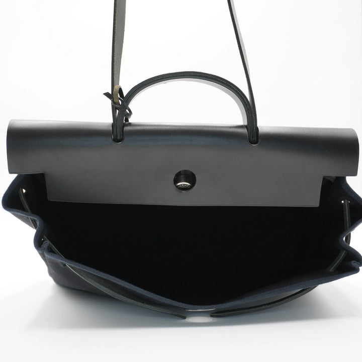 HERMES Black Herbag HERMES