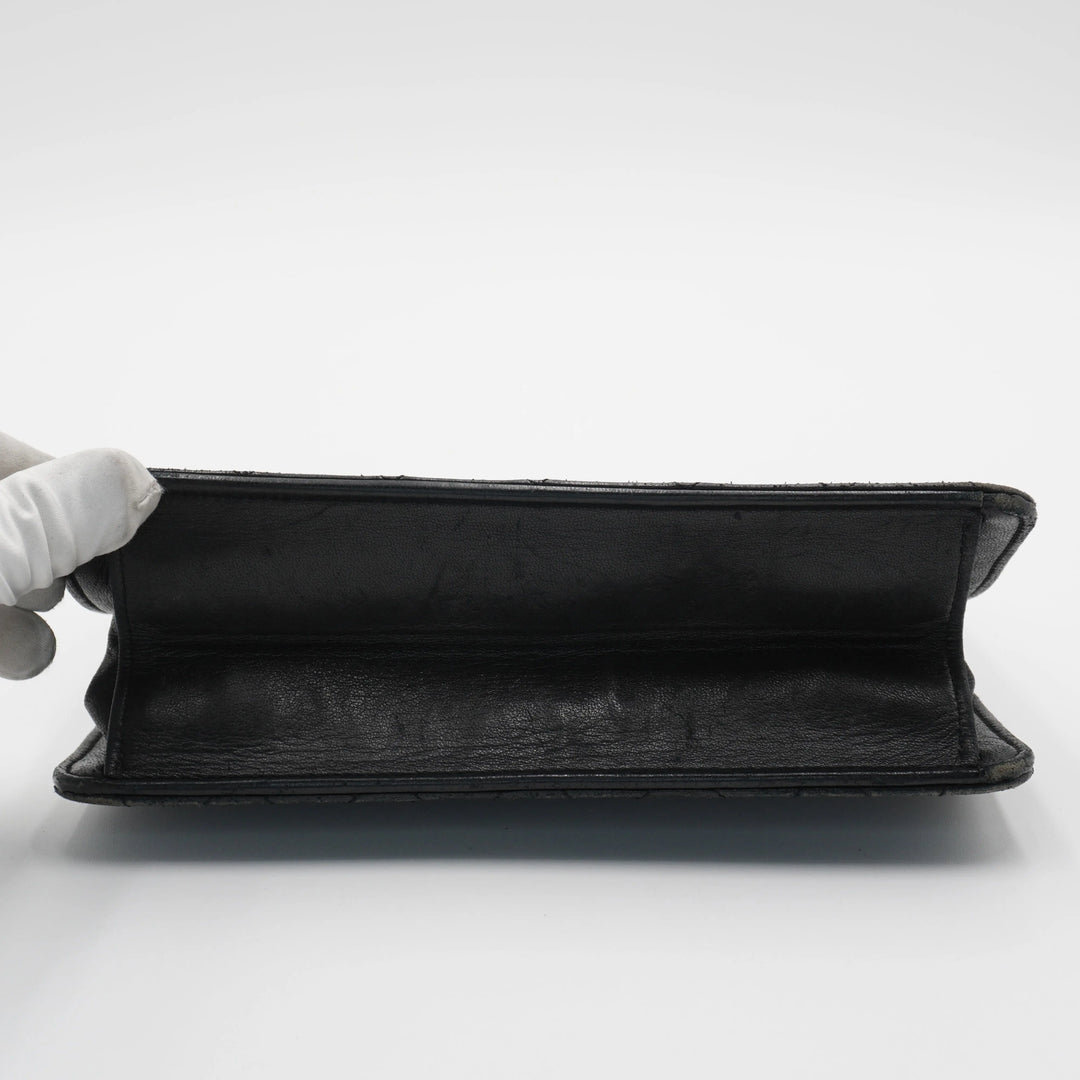 CHANEL Black Vintage Matelasse Mini Flap Crossbody Bag (Copy) CHANEL
