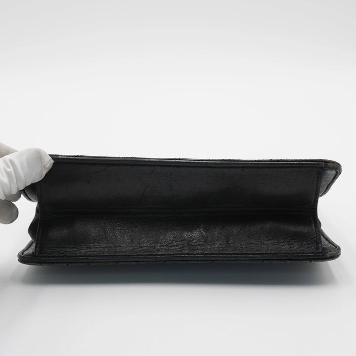 CHANEL Black Vintage Matelasse Mini Flap Crossbody Bag (Copy) CHANEL