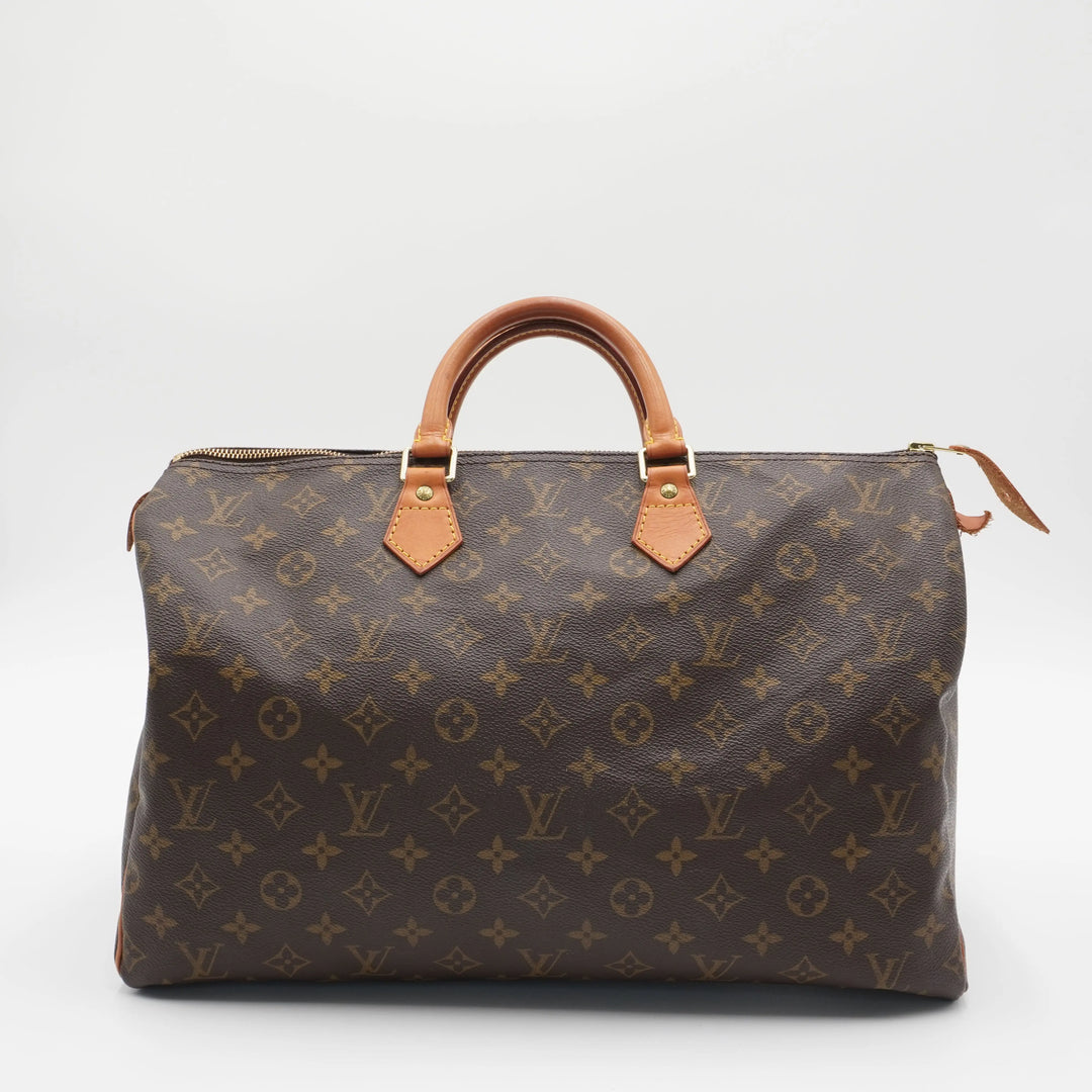 LOUIS VUITTON Monogram Speedy 40 Handbag LOUIS VUITTON