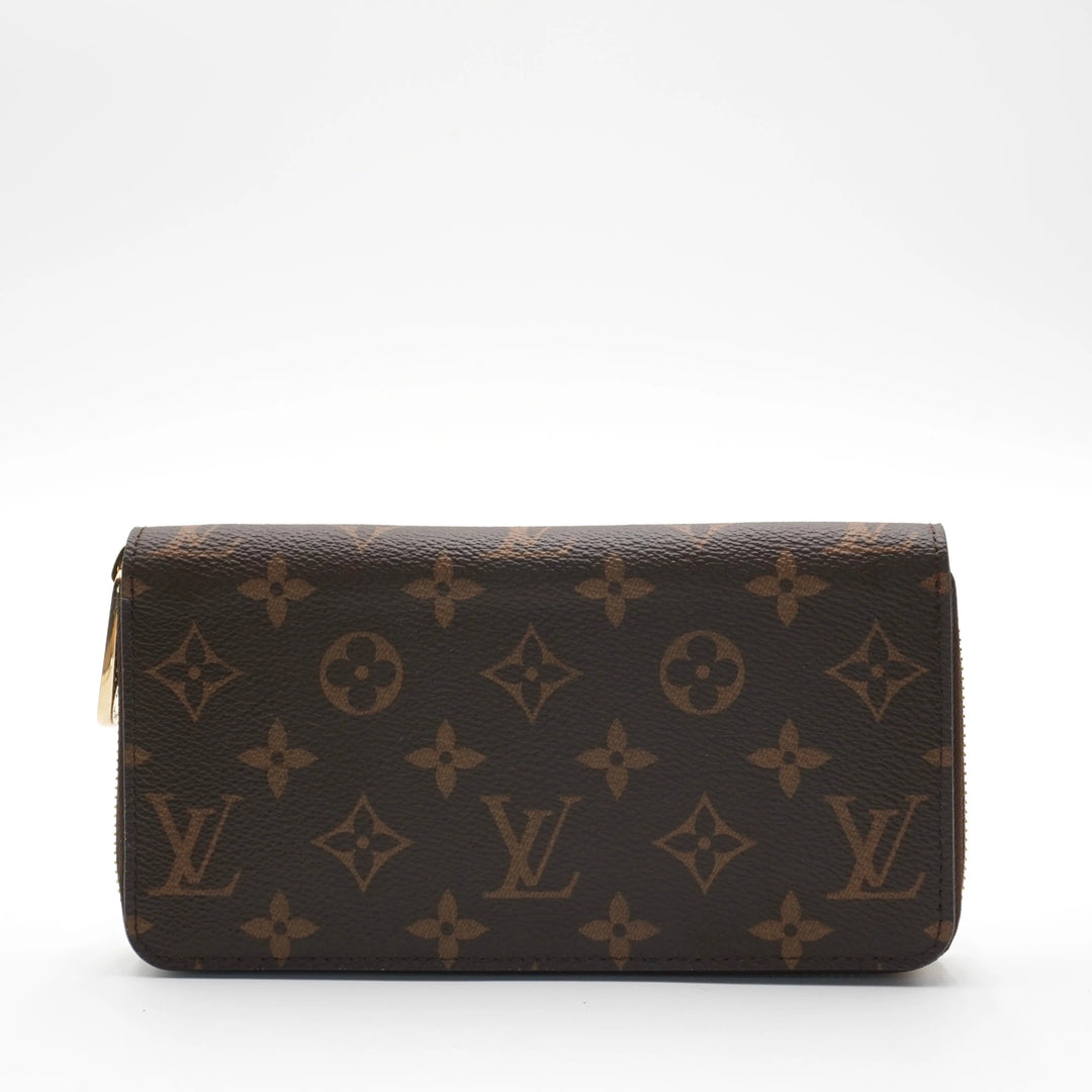 Louis Vuitton Zippy Wallet Monogram Canvas Brown M41896 LOUIS VUITTON