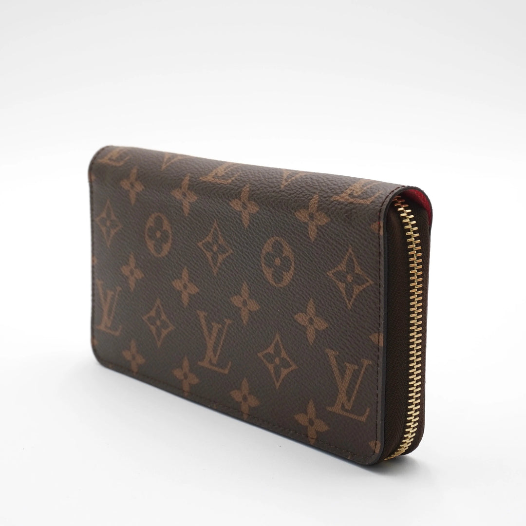 Louis Vuitton Zippy Wallet Monogram Canvas Brown M41896 LOUIS VUITTON