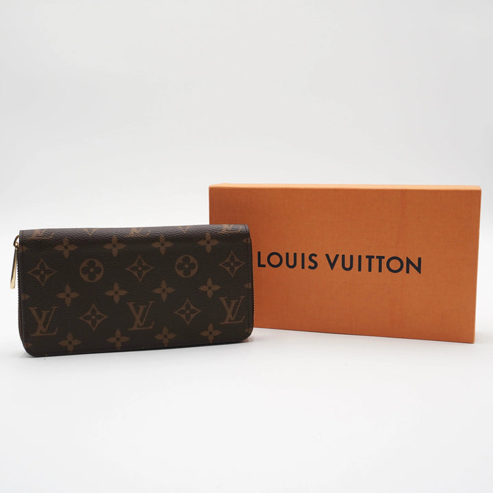 Louis Vuitton Zippy Wallet Monogram Canvas Brown M41896 LOUIS VUITTON