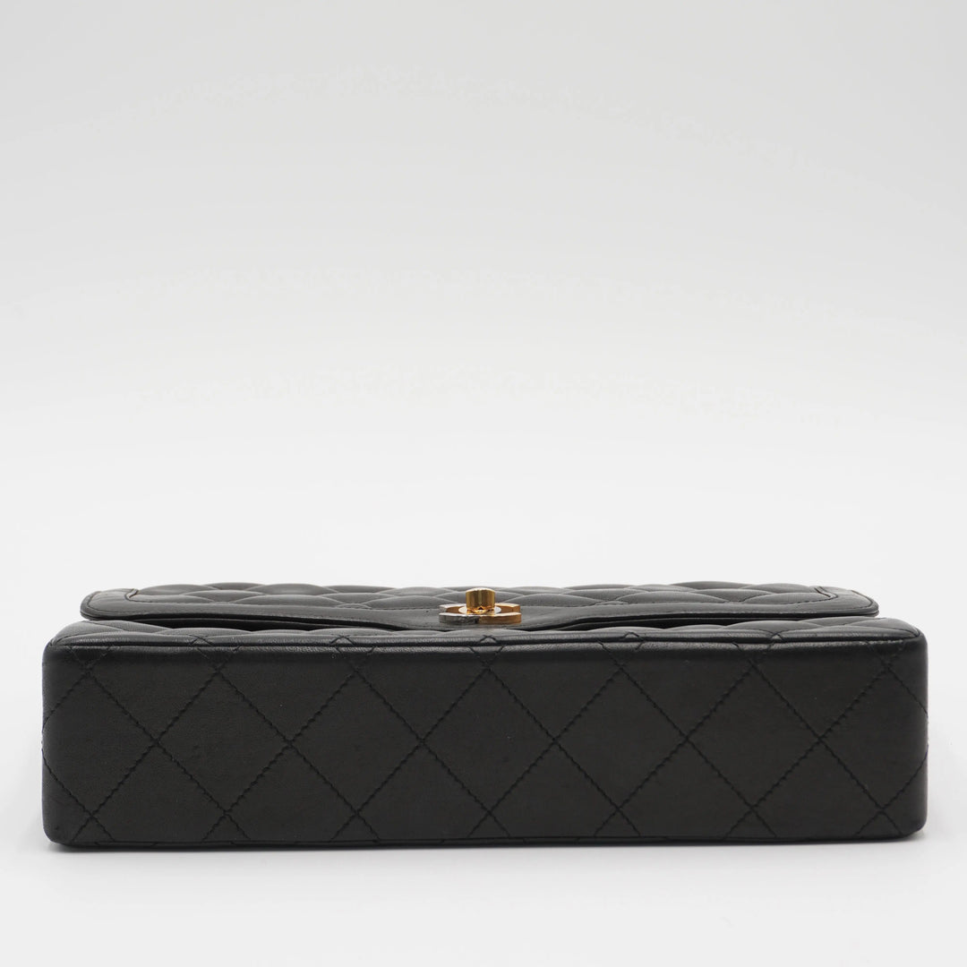 CHANEL Paris Limited Edition Two-Tone CC Logo Double Flap Bag - Very Good CHANEL
