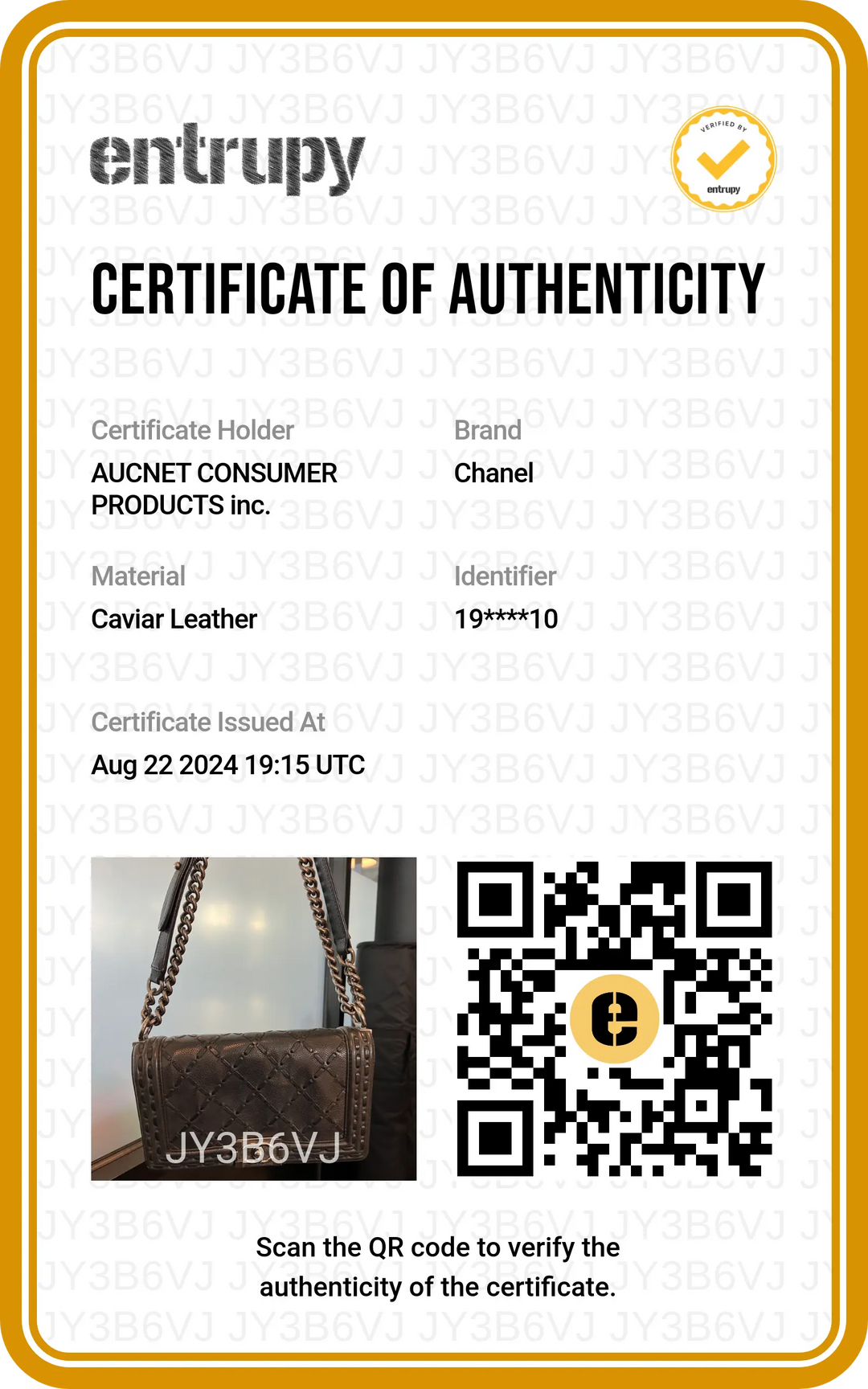 CHANEL Pairs-Dallas Stitched Caviar Leather Boy Bag CHANEL