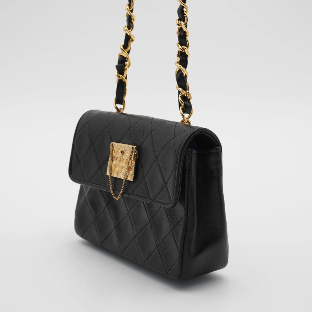 CHANEL Matelassé Leather Mini Crossbody Bag CHANEL