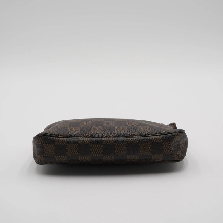 LOUIS VUITTON Brown Demiere Ebene Pochette Pouch LOUIS VUITTON
