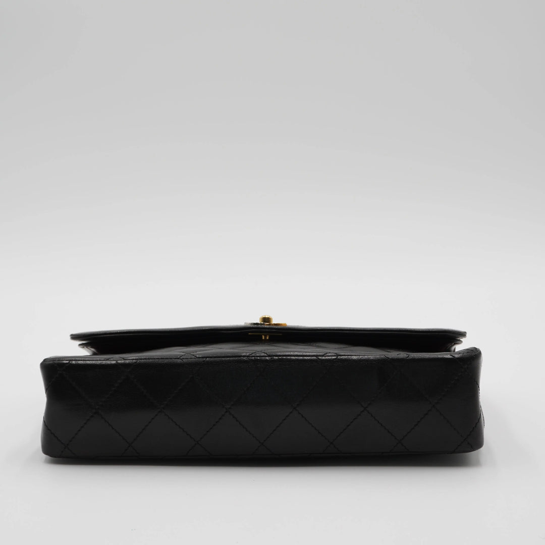 CHANEL Paris Limited Edition Two-Tone CC Logo Double Flap Bag - Good 1 CHANEL