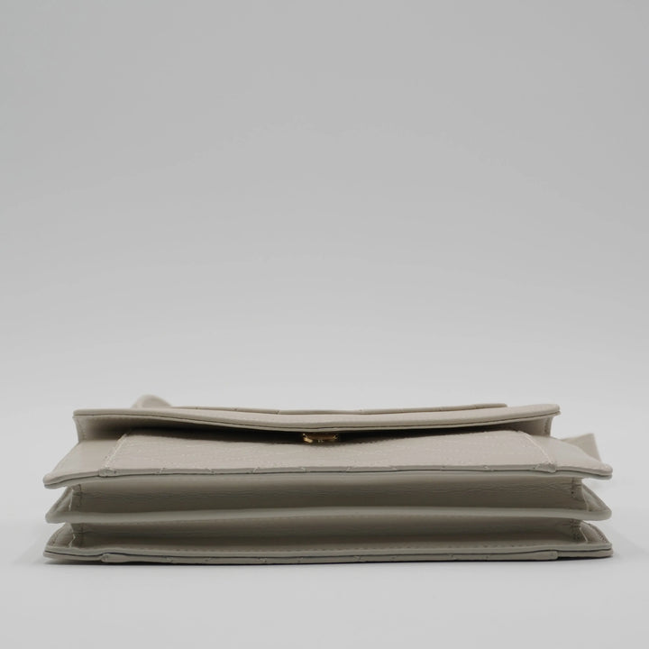 SAINT LAURENT Gaby Cream Shoulder Bag SAINT LAURENT