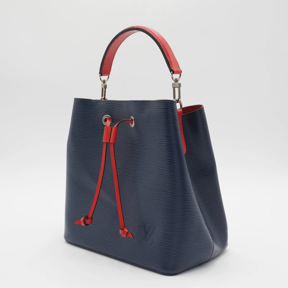 LOUIS VUITTON Indigo-Blue Epi Neo Noe 2-Way Handbag LOUIS VUITTON