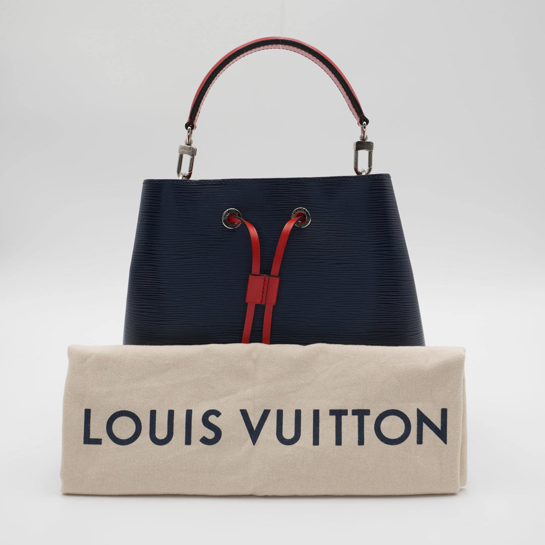 LOUIS VUITTON Indigo-Blue Epi Neo Noe 2-Way Handbag LOUIS VUITTON