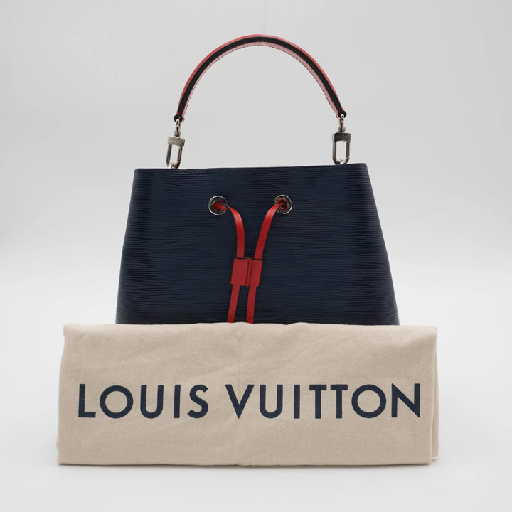 LOUIS VUITTON Indigo-Blue Epi Neo Noe 2-Way Handbag LOUIS VUITTON