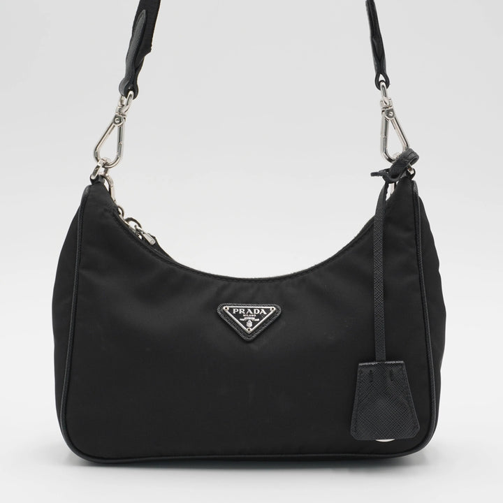 PRADA Black Nylon Re-Edition 2005 Shoulder Bag PRADA