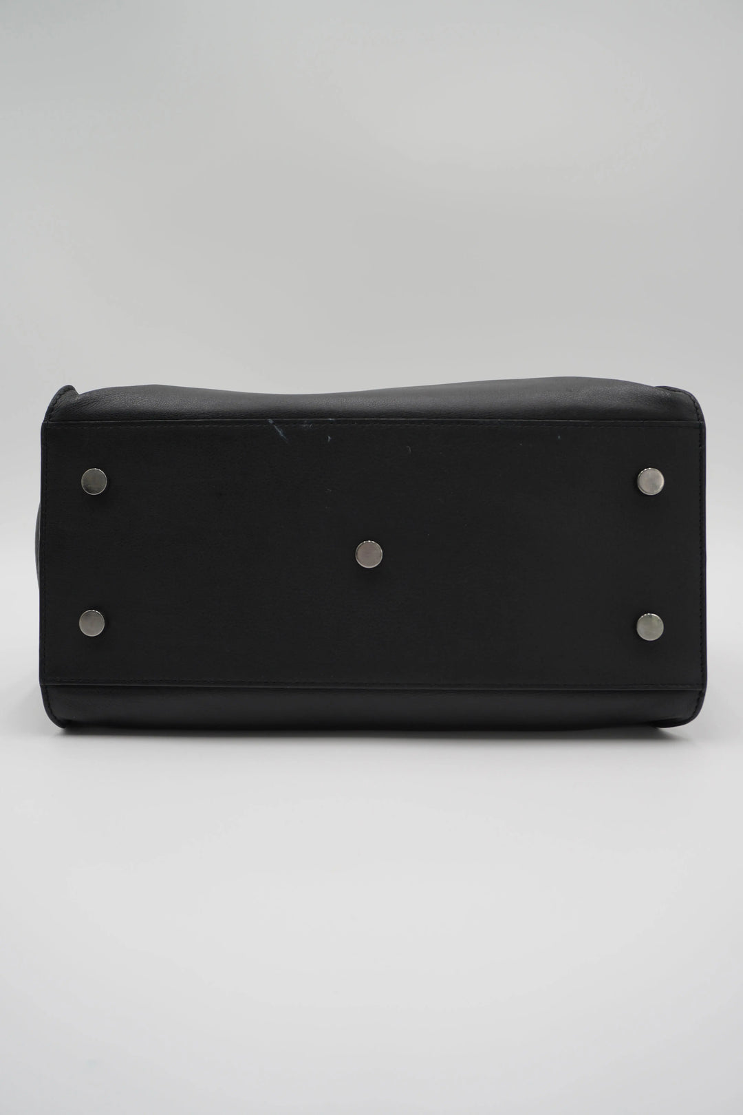 SAINT LAURENT Leather Monogram Downtown Cabas Sacthel Bag - BAGPHIC