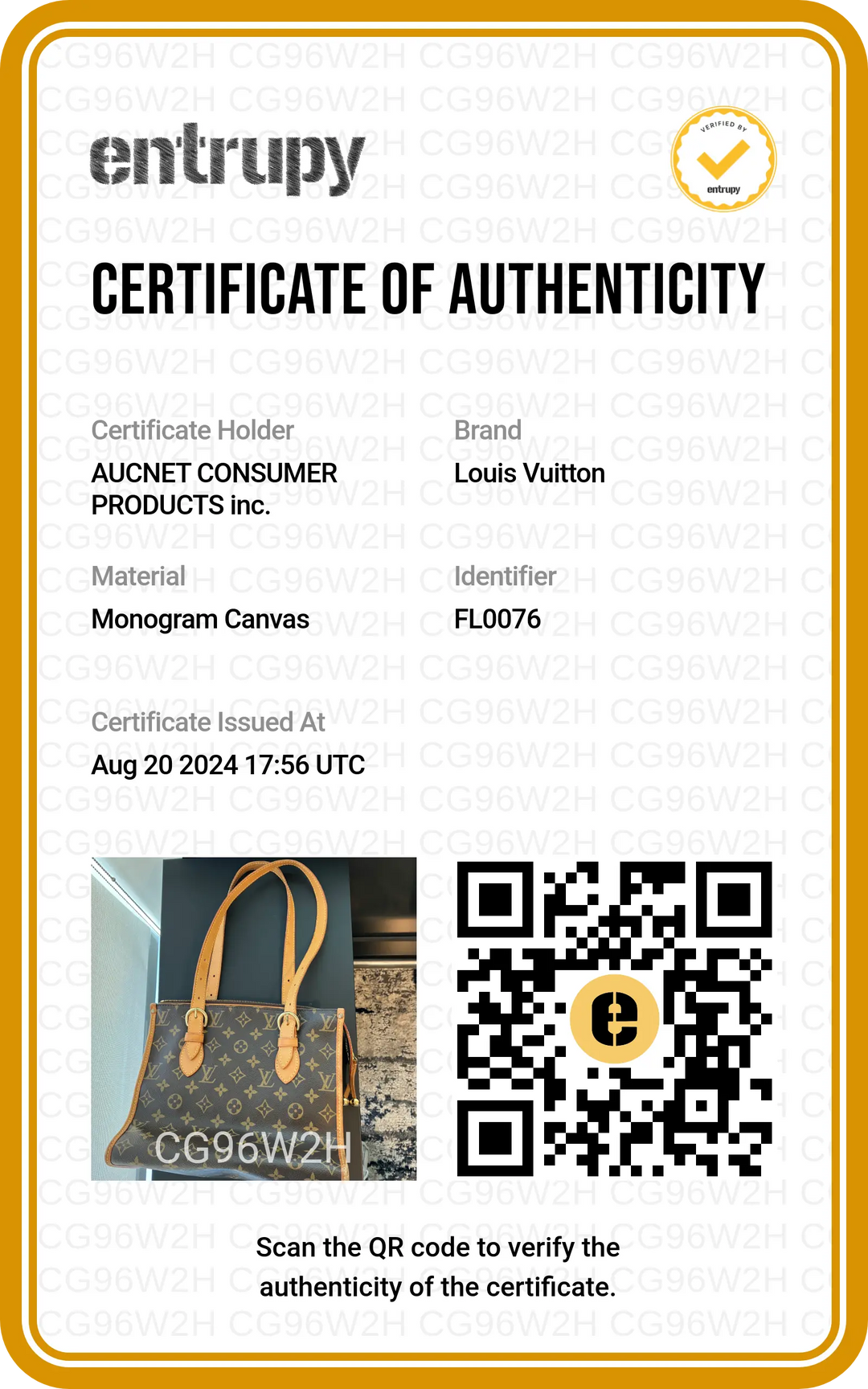 LOUIS VUITTON Monogram Popincourt Haut Bag (Copy) LOUIS VUITTON